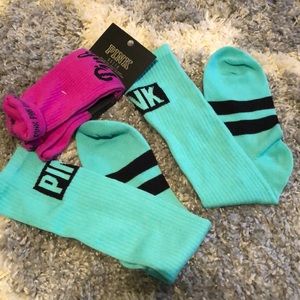 2 pairs of long socks from Pink